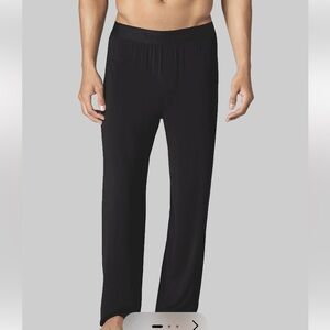 Tommy John Men’s Second Skin Sleep Pant Black XL